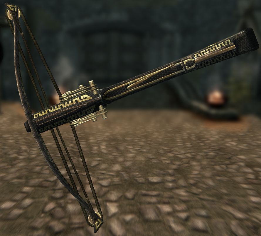 skyrim crossbow merchant build