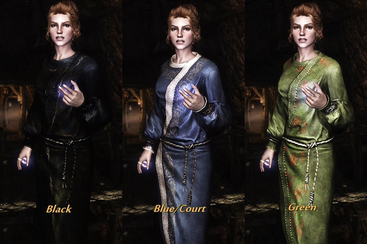 mage outfit texture overhaul
