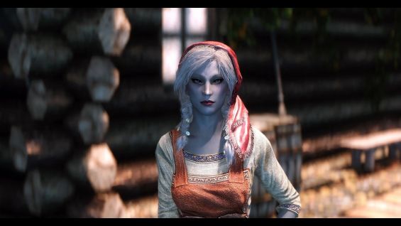 Pandorable S Dunmer Damsels Npc Skyrim Special Edition Mod Mod