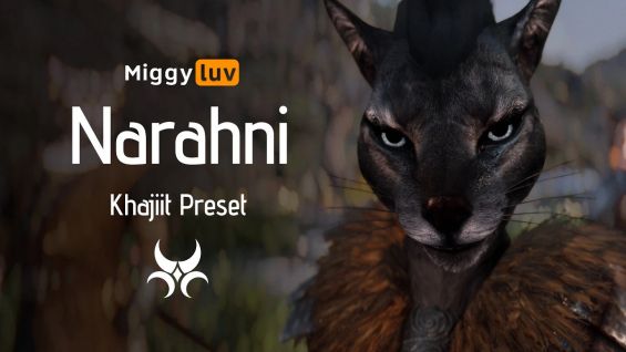 Miggyluv S Presets Narahni Khajiit Skyrim Special Edition