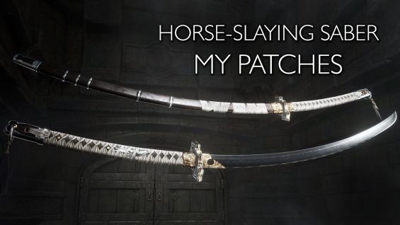 Horse Slaying Saber My patches SE by Xtudo 武器 Skyrim Special