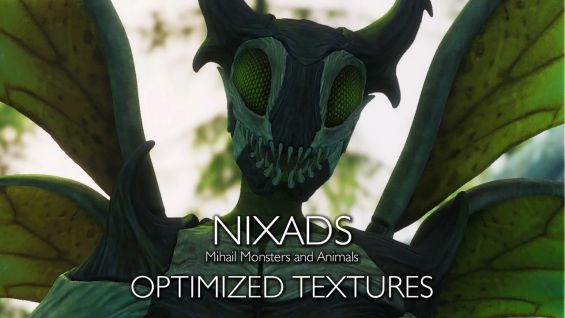 Nixads My optimized textures SE by Xtudo モデルテクスチャ Skyrim Special