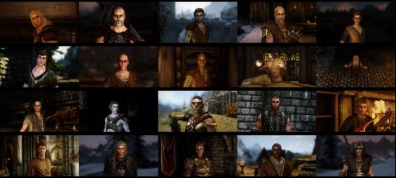 Pandorable s NPCs males 3 NPC Skyrim Special Edition Mod データベース MOD