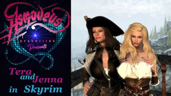 Tera And Jenna In Skyrim Skyrim Special Edition Mod Mod