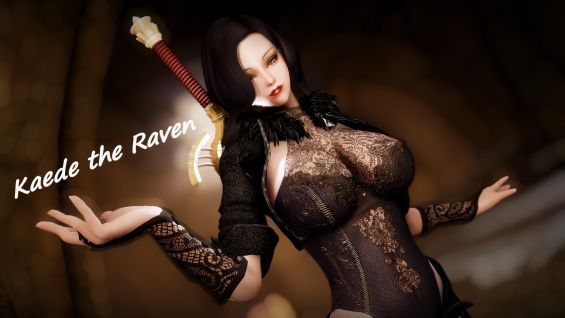 Kaede The Raven Of Light Follower And Weapon Custom Ba And Default