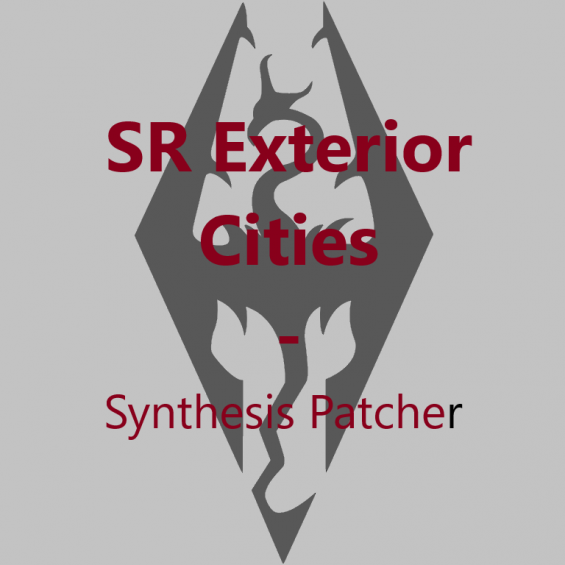 Sr Exterior Cities Synthesis Patcher Skyrim Special Edition Mod