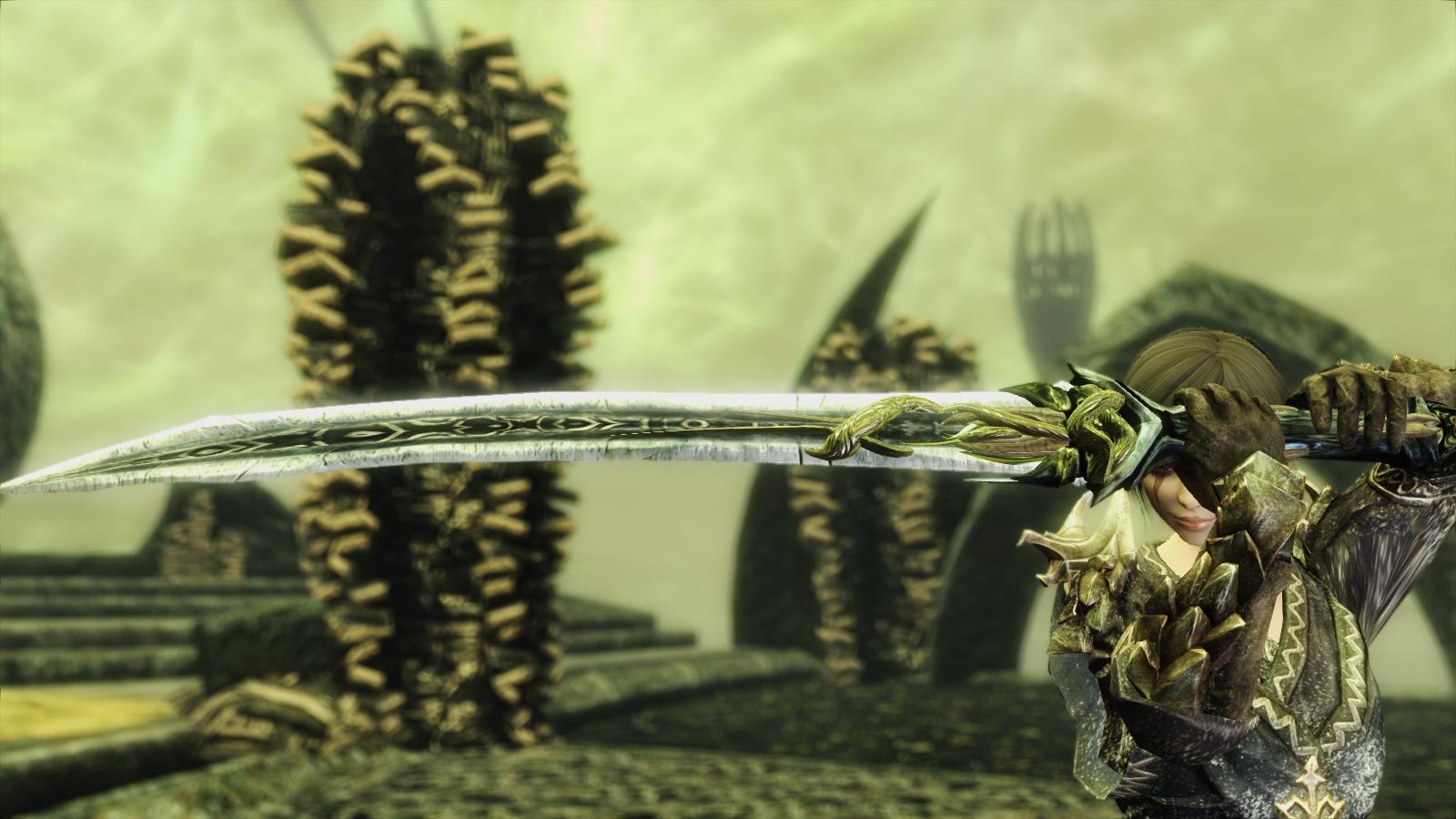 Aevrigheim - Miraak's Sword and Staff Replacer. ☆. 武 器. 