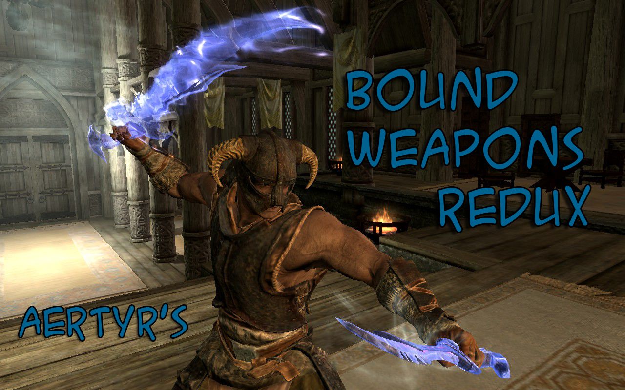 Bound Weapon Redux 日本語化対応 魔法 ゲームプレイ Skyrim Mod データベース Mod紹介 まとめサイト