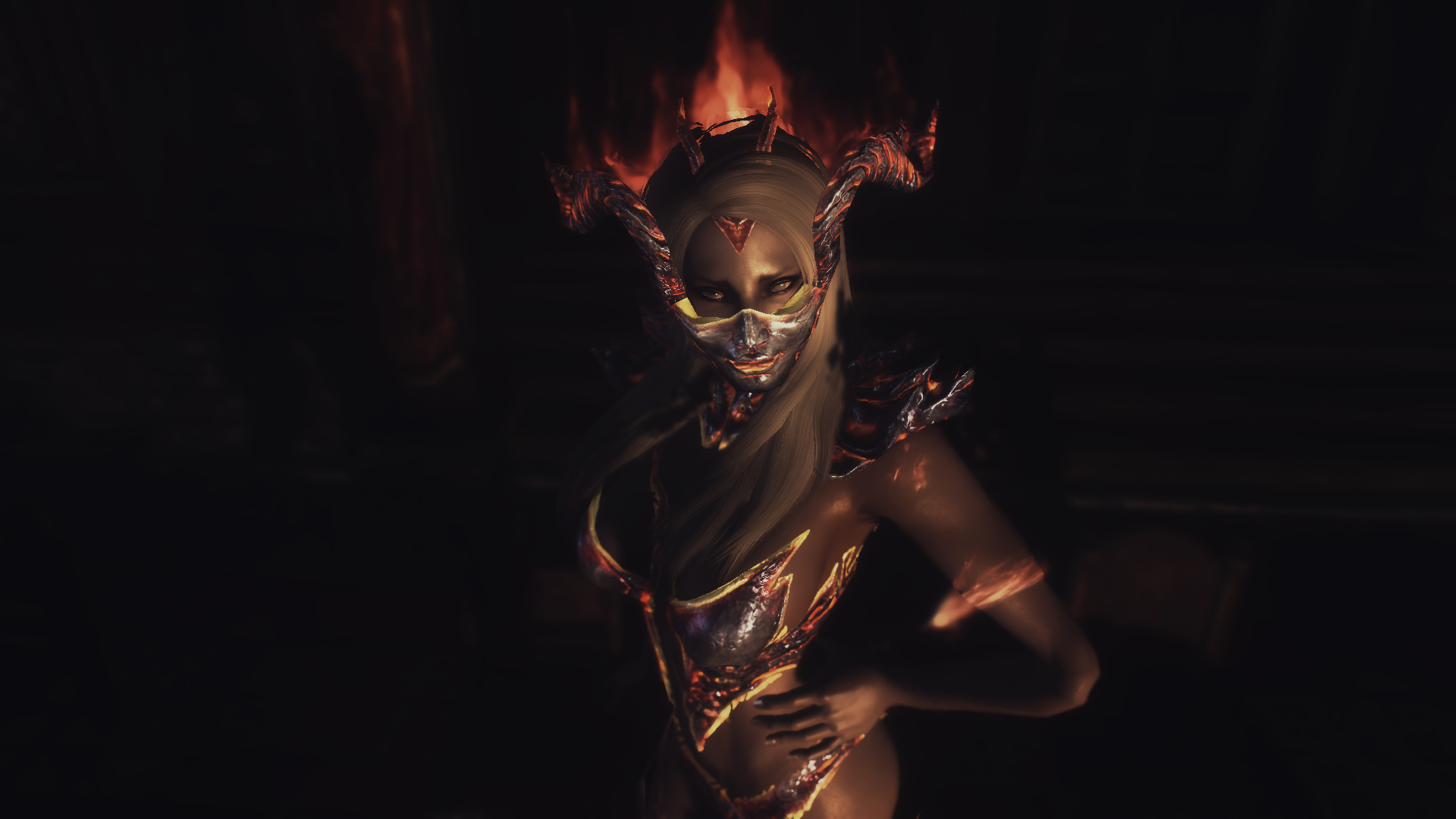 MissShazira 2012-09-11 02:28 Version:2.2. ☆. Flame Atronach With Silver And...
