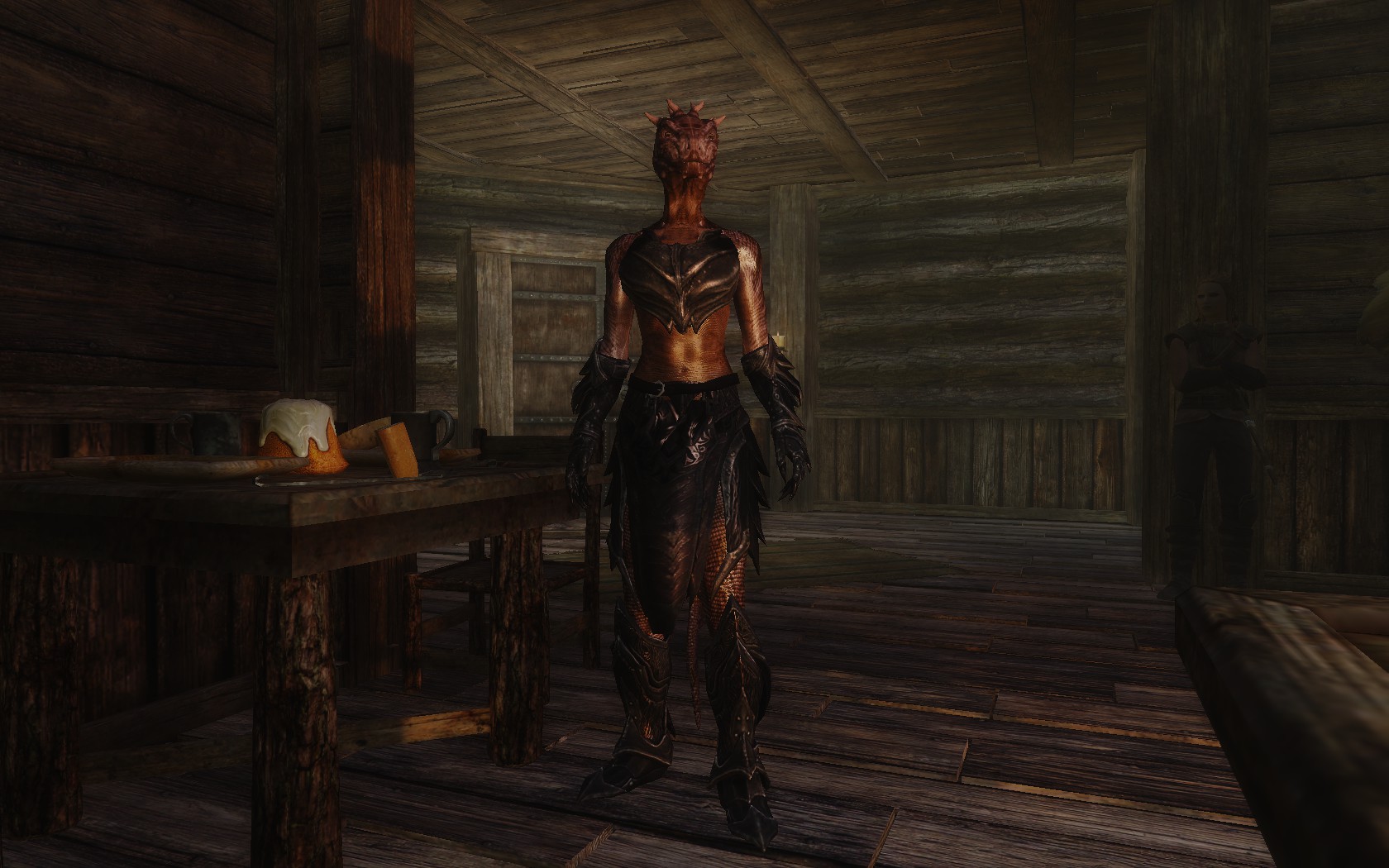 AmA - Argonian Mercenary Armor - With Armored Tail. 
