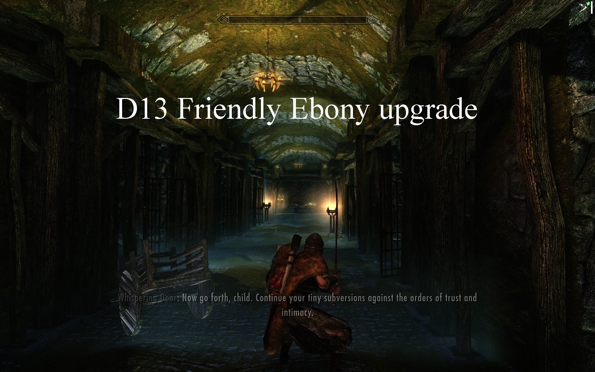Who do you upgrade the ebony blade in skyrim