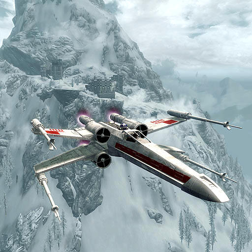 X Wing Fighter クリーチャー Skyrim Mod データベース Mod紹介 まとめサイト