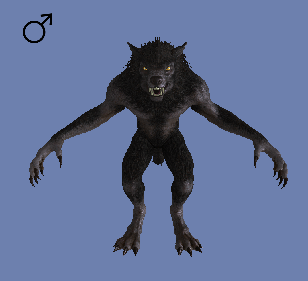 Sims 4 female werewolf body mod - wallbda