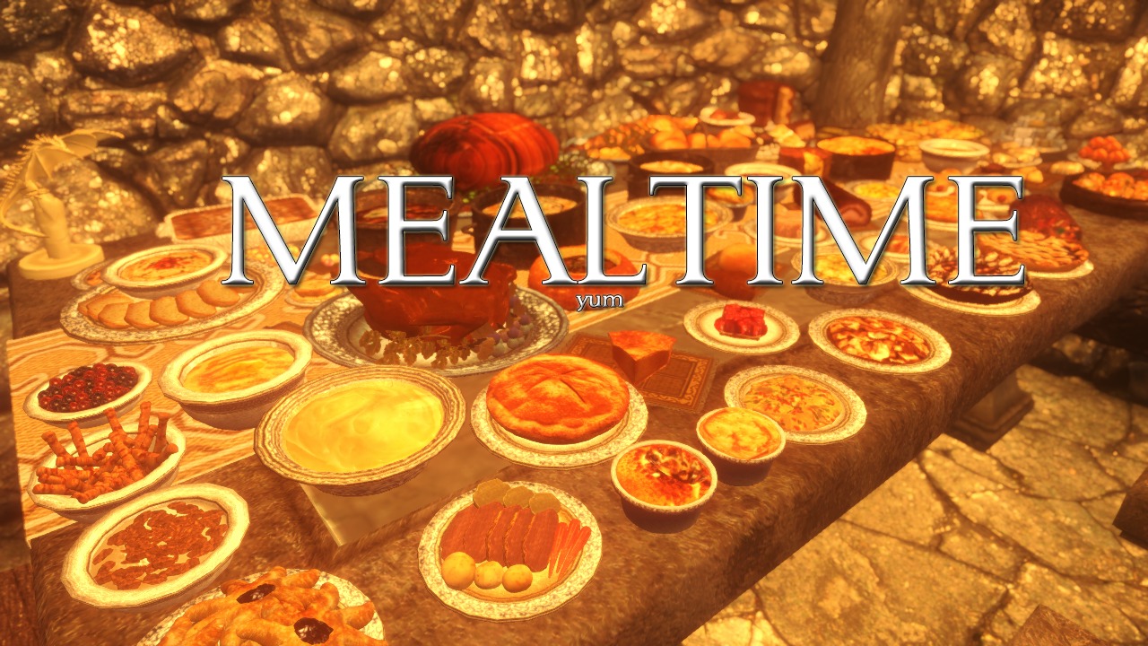 Mealtime A Food And Recipe Mod イマージョン Skyrim Mod データベース Mod紹介 まとめサイト