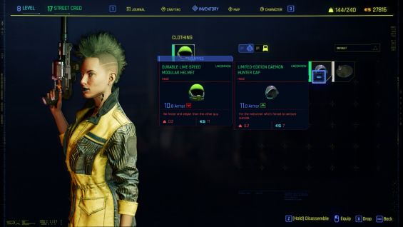 Hats are Hairs 防具・アーマー・服 - Cyberpunk 2077 Mod データベース MOD紹介 ...