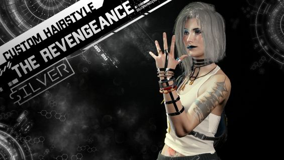 Custom Hairstyle The Revengeance 外観 容姿 Cyberpunk 77 Mod データベース Mod紹介 まとめサイト