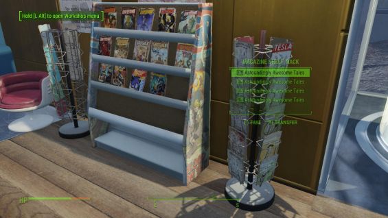 Nice Magazine Racks 家 Fallout4 Mod データベース Mod紹介 まとめサイト