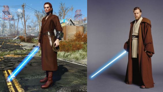 Jedi Robes (Bathrobe replacer) 服 - Fallout4 Mod データベース MOD紹介・まとめサイト