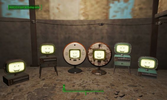 Fallout 4 Mod Tv Monitor Fallout New Vegas Smile グラフィックス Fallout4 Mod データベース Mod紹介 まとめサイト