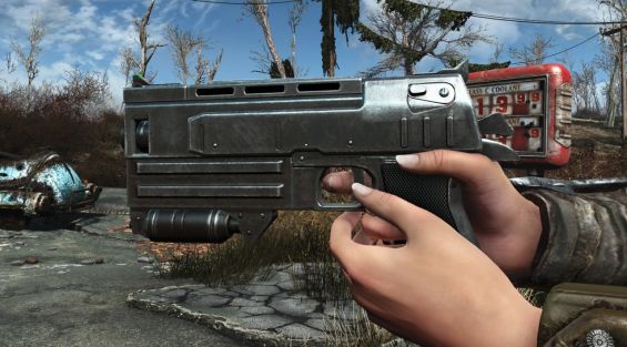 Fallout 3 10mm Pistol 日本語化対応 武器 Fallout4 Mod データベース Mod紹介 まとめサイト
