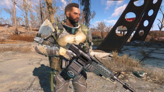 Mgs5 Battle Dress 防具 アーマー Fallout4 Mod データベース Mod紹介 まとめサイト