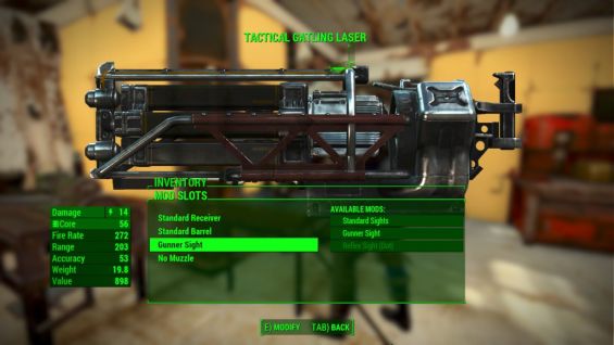 Cut Weapon Mods Restored 日本語化対応 武器 Fallout4 Mod データベース Mod紹介 まとめサイト