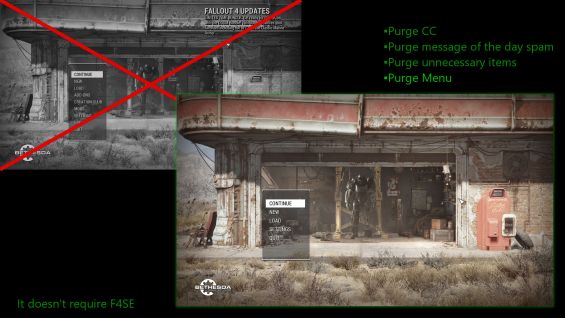 メインメニュー おすすめmod順 Fallout4 Mod データベース