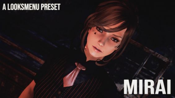 Mirai Looksmenu Preset キャラクタープリセット Fallout4 Mod データベース Mod紹介 まとめサイト