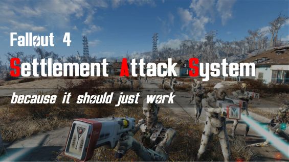 Skk Settlement Attack System 日本語化対応 ゲームプレイ Fallout4 Mod データベース Mod紹介 まとめサイト