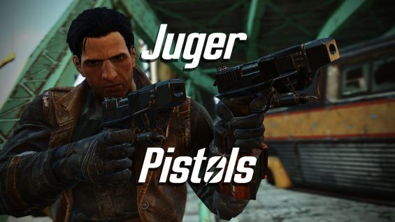 The Juger Pistols 日本語化対応 武器 Fallout4 Mod データベース Mod紹介 まとめサイト