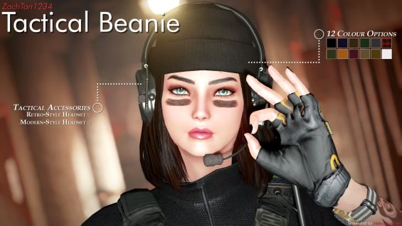 Tactical Beanie Covert Operations Headwear 日本語化対応 服 Fallout4 Mod データベース Mod紹介 まとめサイト