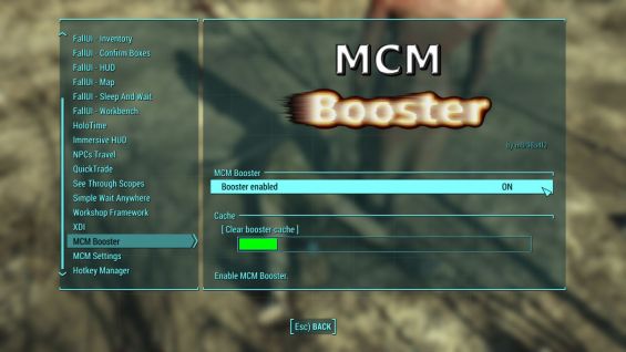 Mcm Booster 日本語化対応 パフォーマンス Fallout4 Mod データベース Mod紹介 まとめサイト