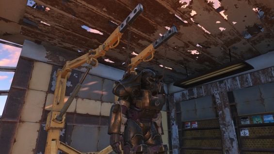 Power Armor Station True To The Trailer クラフト 家 居住地 Fallout4 Mod データベース Mod紹介 まとめサイト