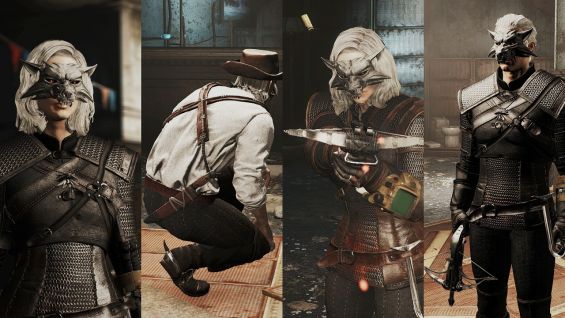 Witcher Geralt S Prologue Gears 武器 防具セット Fallout4 Mod データベース Mod紹介 まとめサイト