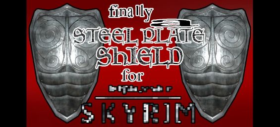 Finally A Steel Plate Shield For The Elder Scrolls V Skyrim 日本語化対応 盾 防具 Skyrim Mod データベース Mod紹介 まとめサイト