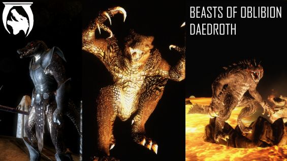 Beasts Of Oblivion - Daedroth クリーチャー - Skyrim Mod データベース MOD紹介・まとめサイト