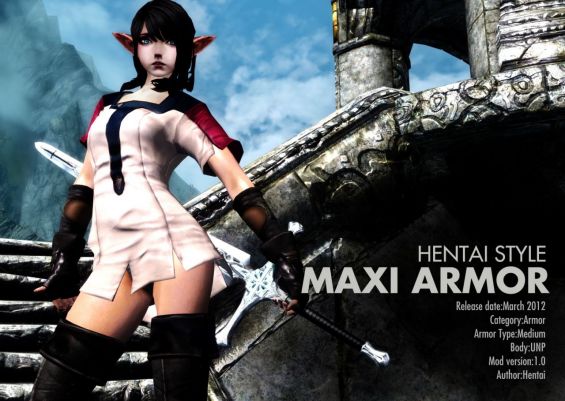 Maxi Armor By Hentai Nexus Exclusive 鎧 アーマー Skyrim Mod データベース Mod 紹介 まとめサイト