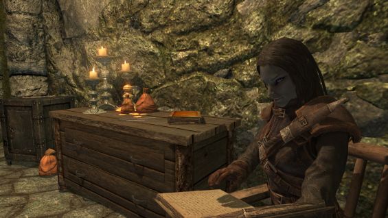 Nightingale Hall Restored Karliah As A Follower 家 Skyrim Mod データベース Mod紹介 まとめサイト