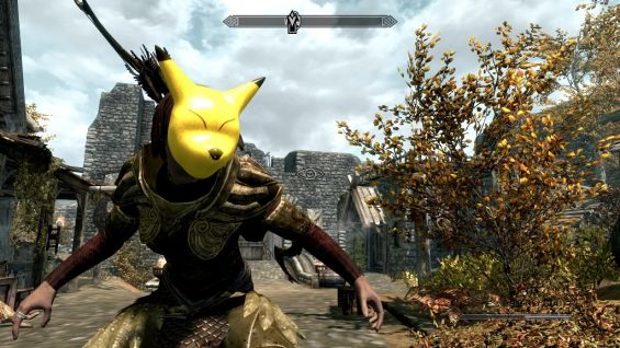 Keaton Mask Mod 鎧 アーマー Skyrim Mod データベース Mod紹介 まとめサイト