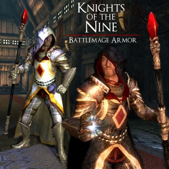 Knights Of The Nine Battlemage 日本語化対応 武器 防具セット Skyrim Special Edition Mod データベース Mod紹介 まとめサイト