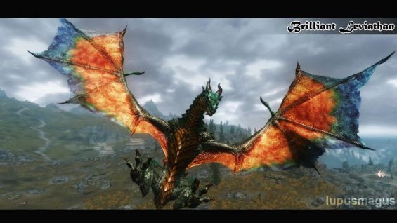 Bellyaches New Dragon Species 日本語化対応 クリーチャー Skyrim Mod データベース Mod紹介 まとめサイト