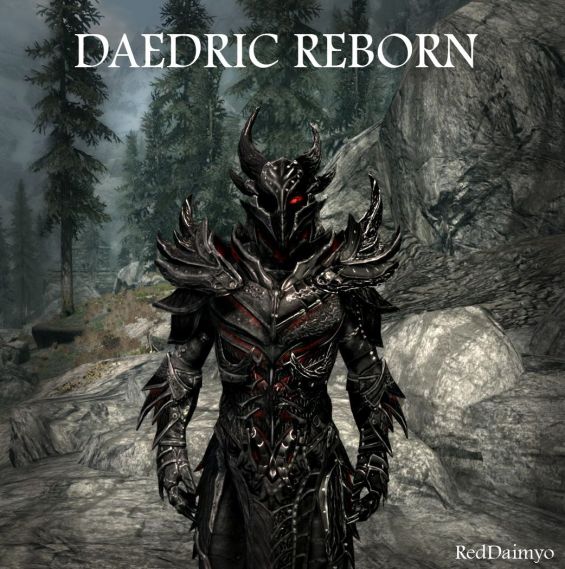 Daedric Reborn 鎧・アーマー - Skyrim Mod データベース MOD