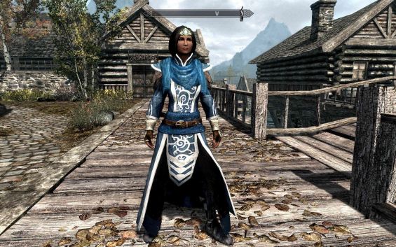 skyrim 服 ローブ 安い mod