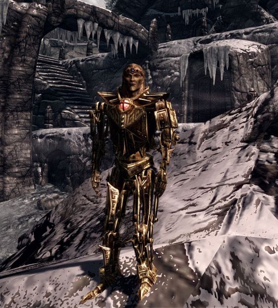Dwarven Bionic Suit Dwemer Light Power armor 鎧・アーマー - Skyrim Mod データベース ...