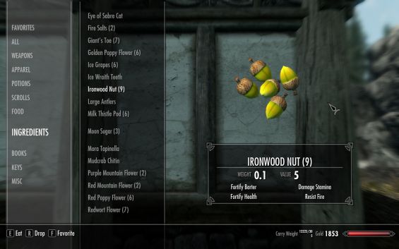 錬金術 おすすめmod順 Skyrim Mod データベース