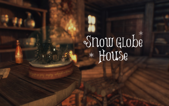 Snow Globe House 日本語化対応 家 Skyrim Mod データベース Mod紹介 まとめサイト