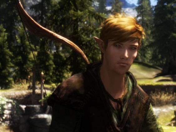 skyrim se トップ 服 肌 はみ出る