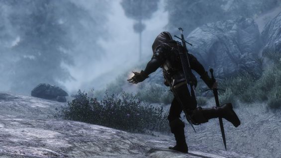 skyrim first person animation mod