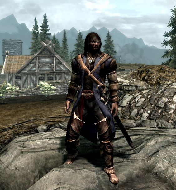 Assassin S Creed Iii Dark Robes Armor 鎧 アーマー Skyrim Mod データベース Mod紹介 まとめサイト