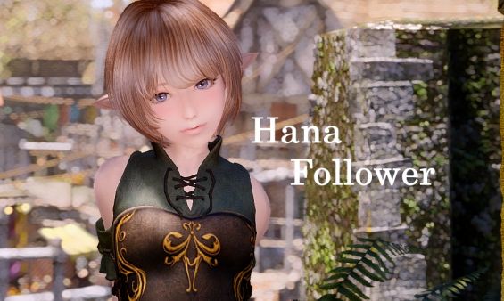 Hana Follower フォロワー Skyrim Mod データベース Mod紹介 まとめサイト
